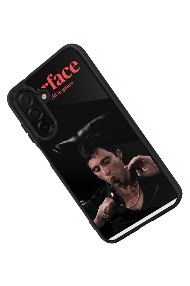 Samsung Galaxy A56 Uyumlu Scarface Tasarımlı Glossy Premium Kılıf