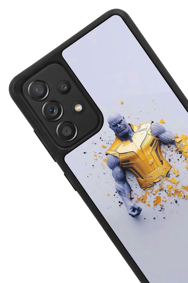 Samsung Galaxy A72 Uyumlu Thanos Tasarımlı Glossy Premium Kılıf