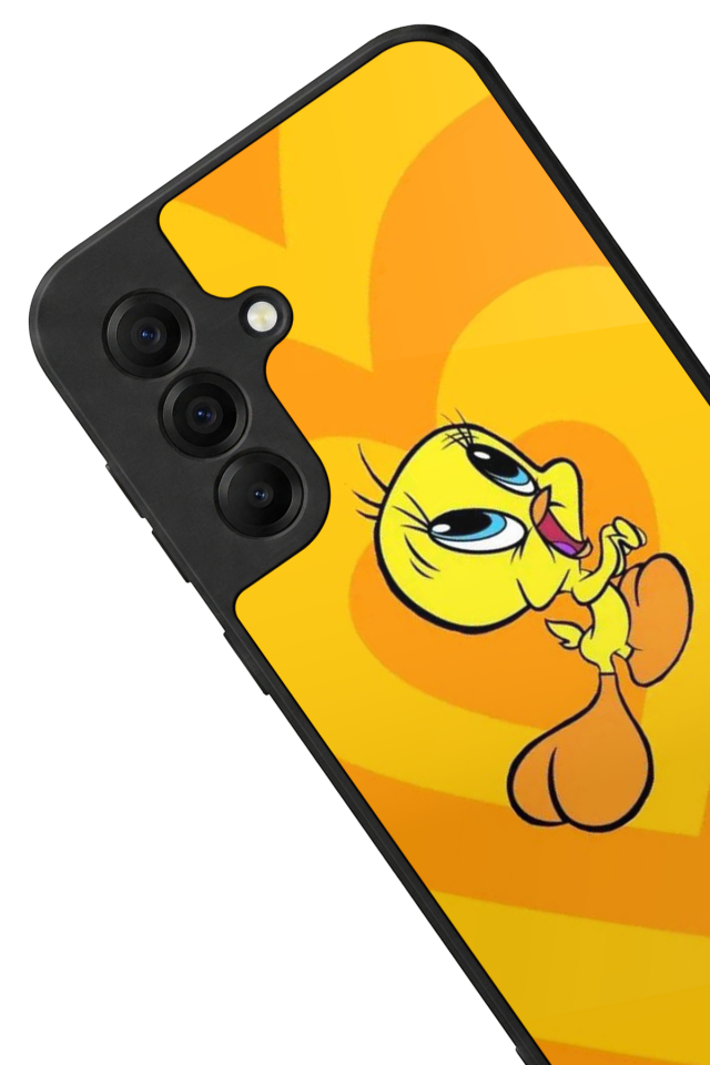 Samsung Galaxy A17 Uyumlu Tweety Tasarımlı Glossy Premium Kılıf