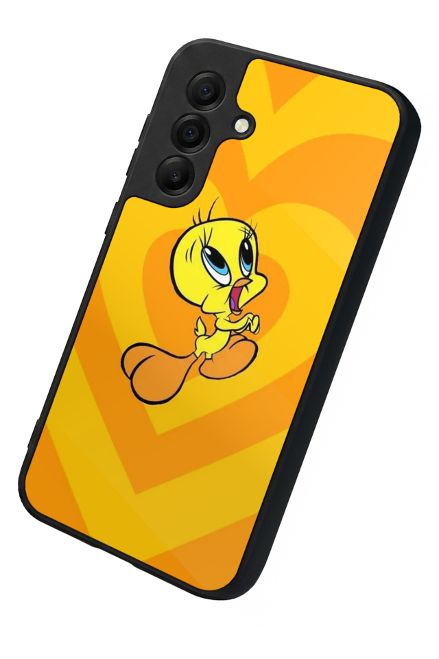 Samsung Galaxy A17 Uyumlu Tweety Tasarımlı Glossy Premium Kılıf