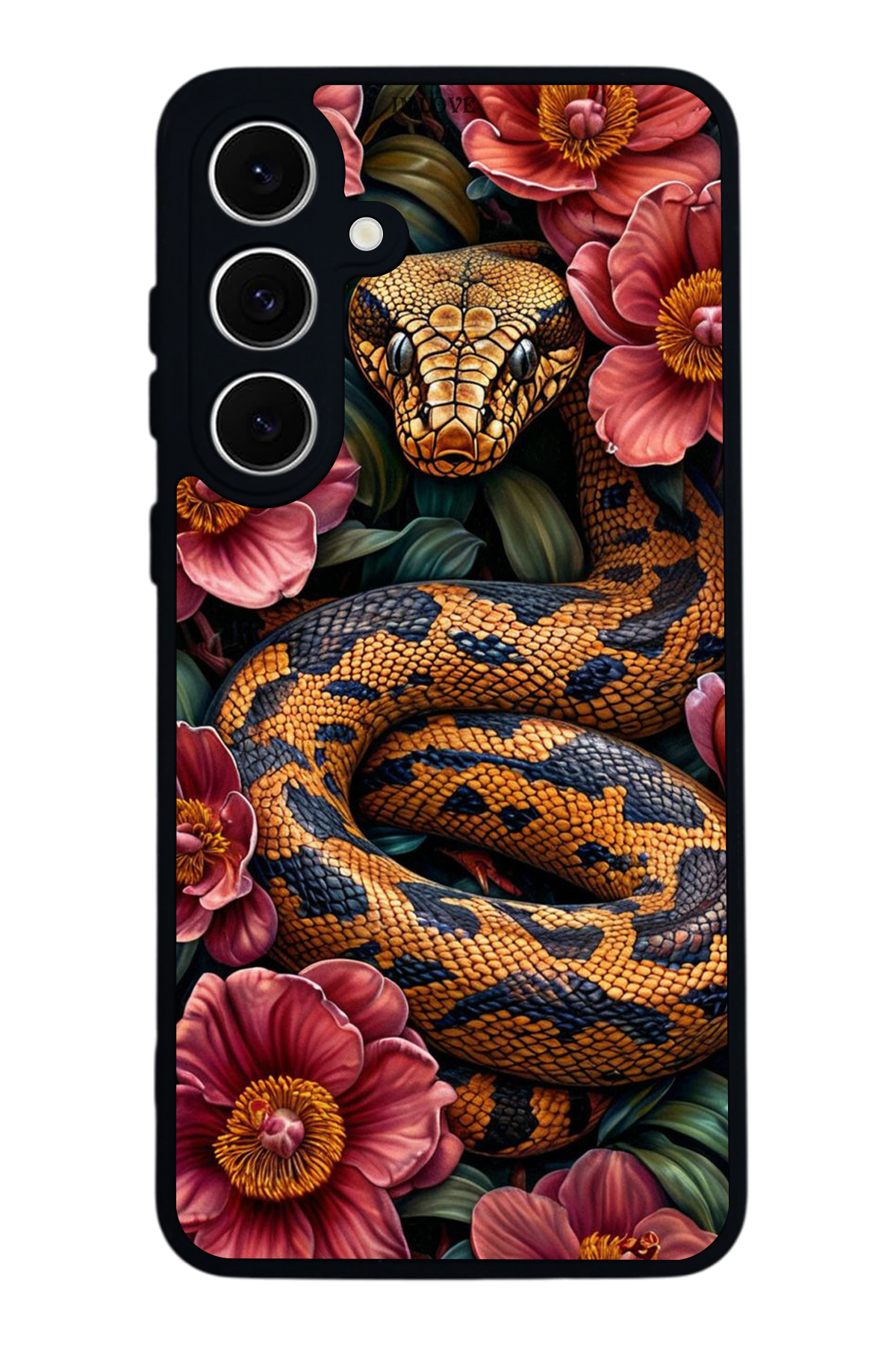 Samsung Galaxy A16 Uyumlu Yılan Tasarımlı Glossy Premium Kılıf