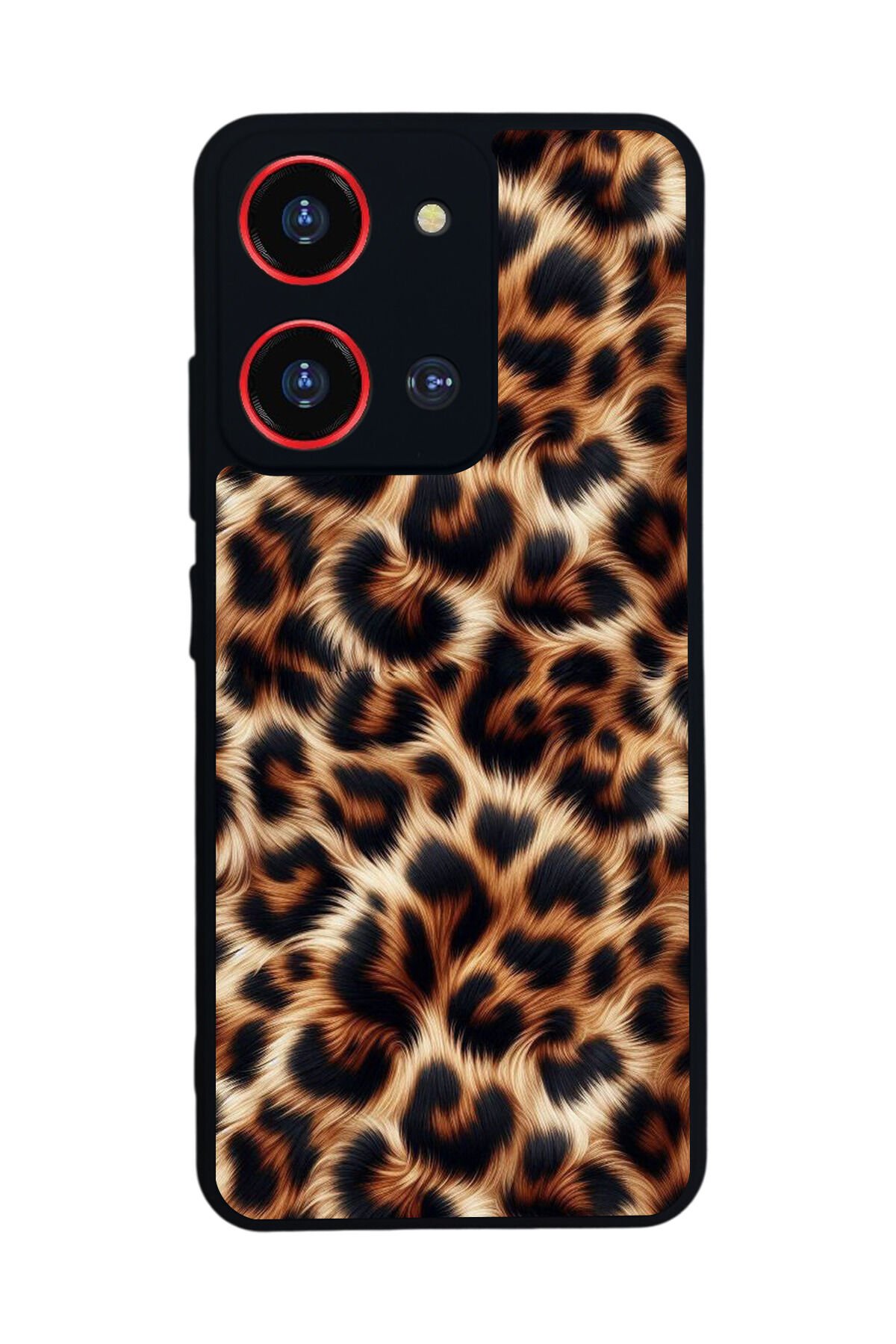 Reeder S19 Max Pro S 108MP Uyumlu Leopar Tasarımlı Glossy Premium Kılıf