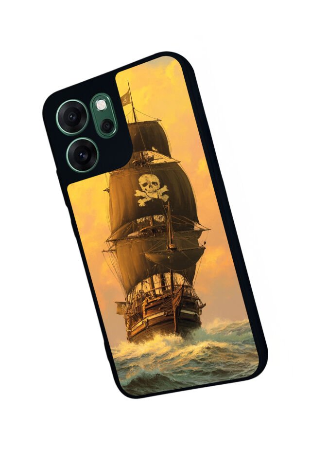 Oppo Reno 14F Uyumlu Korsan Tasarımlı Glossy Premium Kılıf