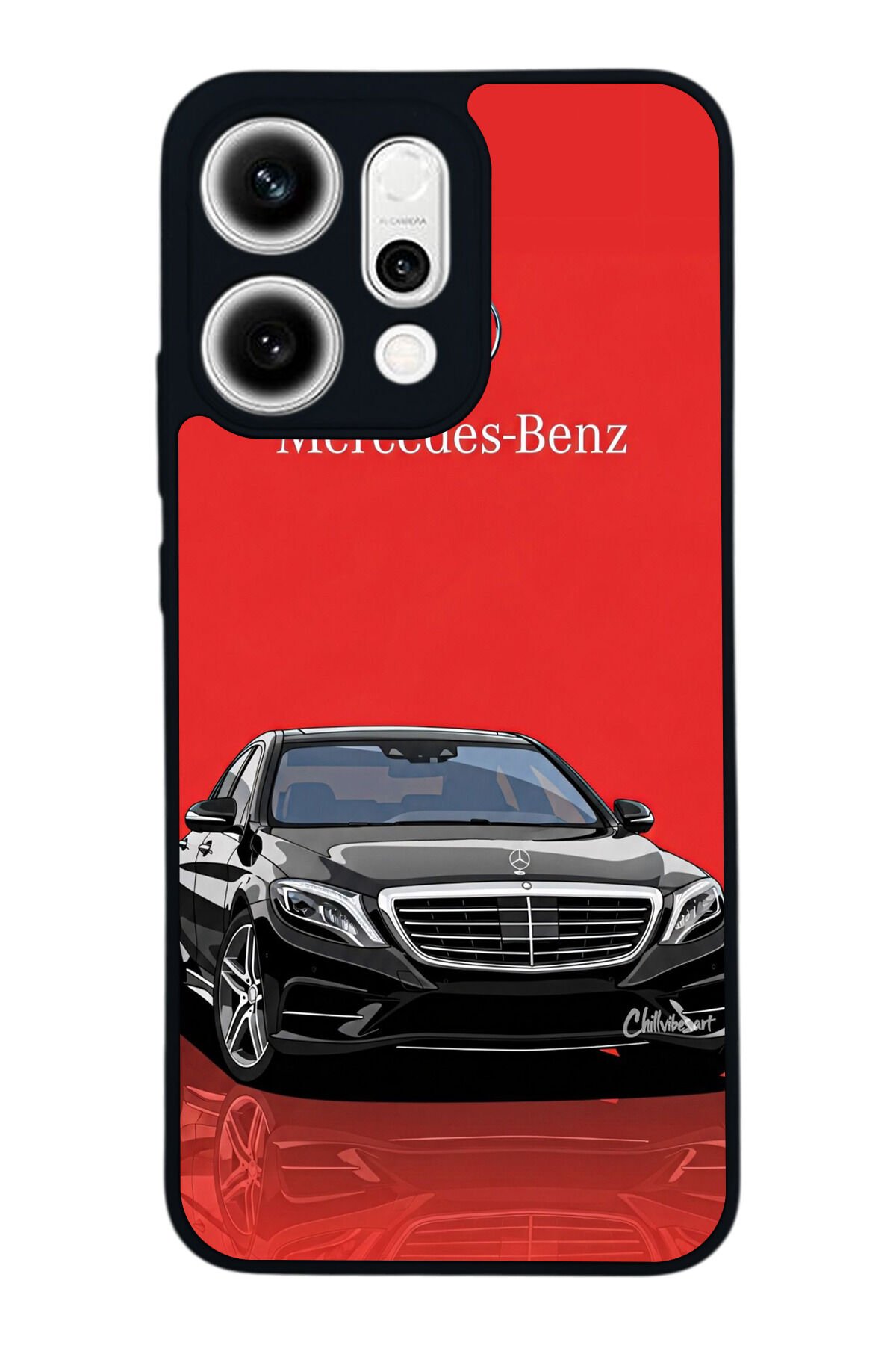 Oppo Reno 14 Uyumlu Mercedes Tasarımlı Glossy Premium Kılıf