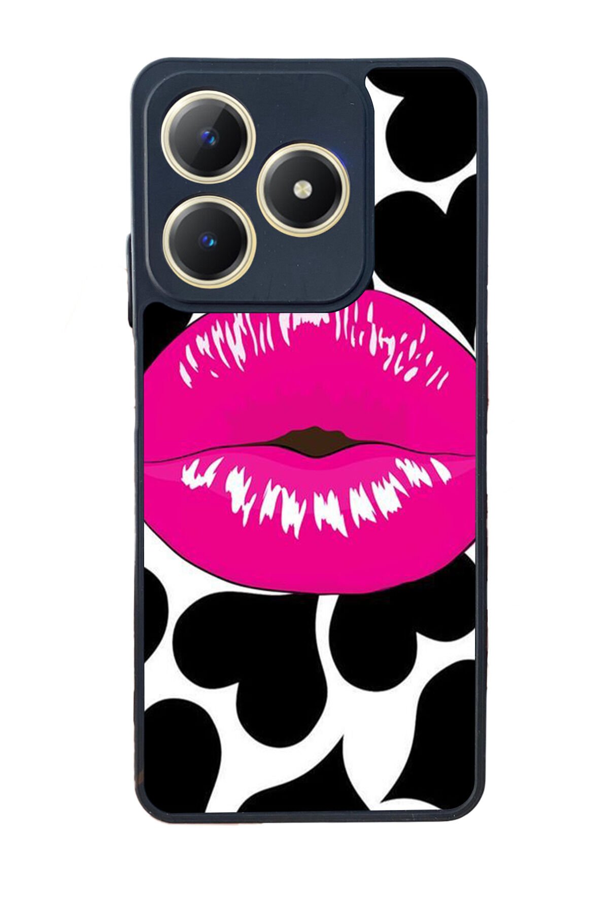 Realme C63 Mat Uyumlu Siyah Kılıf – Yumuşak Silikon, Koruyucu, Şok Emici Kapak