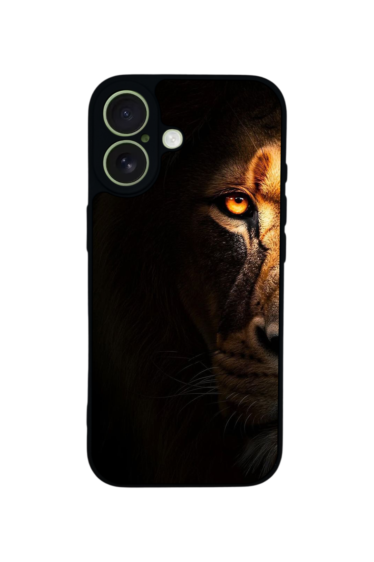 iPhone 17 Uyumlu Aslan Tasarımlı Glossy Premium Kılıf