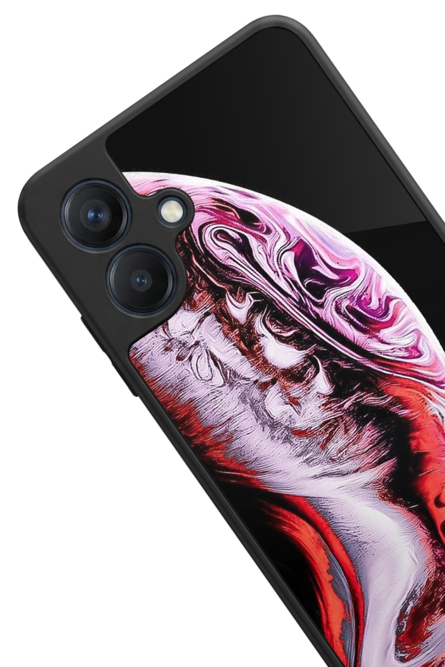 Samsung Galaxy A07 Uyumlu Ay Tasarımlı Glossy Premium Kılıf