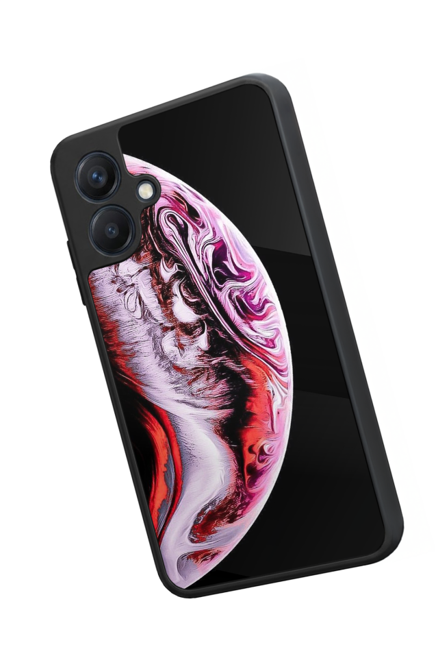 Samsung Galaxy A07 Uyumlu Ay Tasarımlı Glossy Premium Kılıf