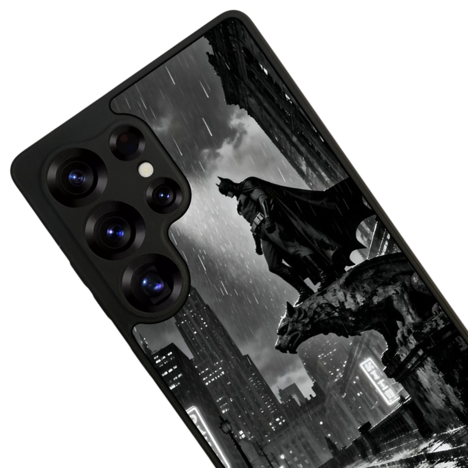 Samsung Galaxy S25 Ultra Uyumlu Batman Tasarımlı Glossy Premium Kılıf