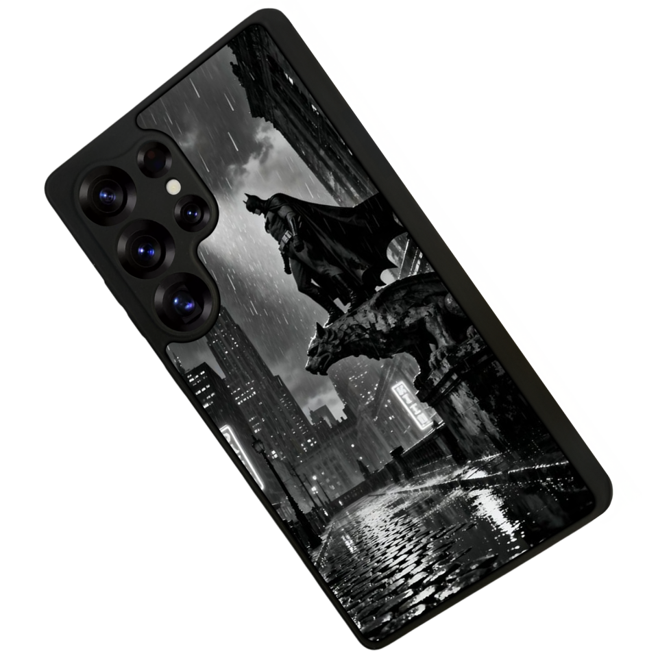 Samsung Galaxy S25 Ultra Uyumlu Batman Tasarımlı Glossy Premium Kılıf