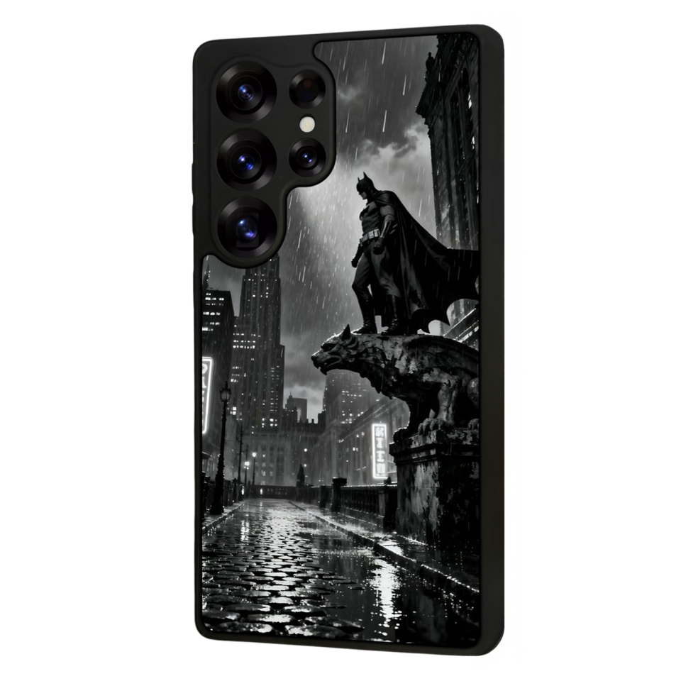 Samsung Galaxy S25 Ultra Uyumlu Batman Tasarımlı Glossy Premium Kılıf