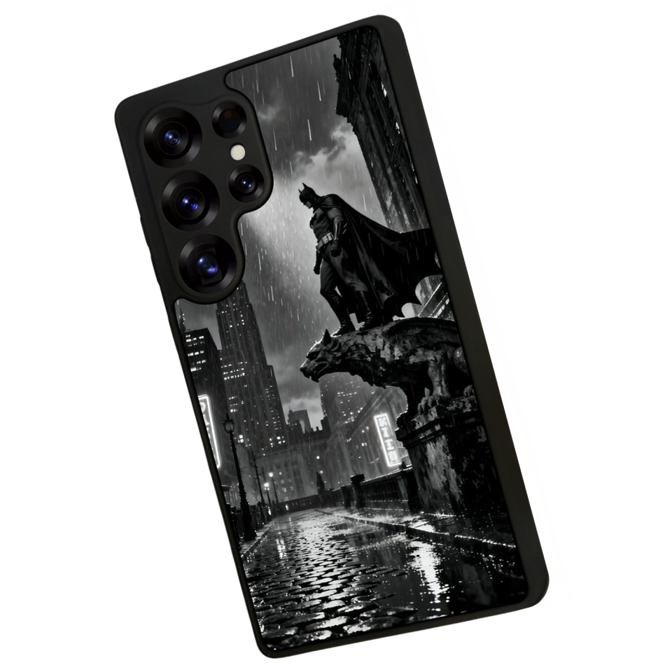 Samsung Galaxy S25 Ultra Uyumlu Batman Tasarımlı Glossy Premium Kılıf