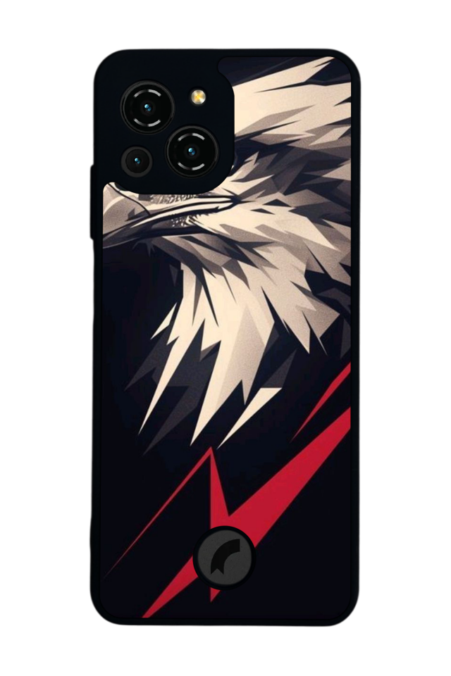 Reeder S23 Pro Max Uyumlu Besiktas Tasarımlı Glossy Premium Kılıf