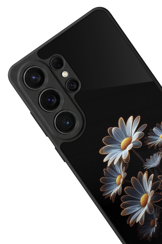 Samsung Galaxy S26 Ultra Uyumlu Cicek Tasarımlı Glossy Premium Kılıf