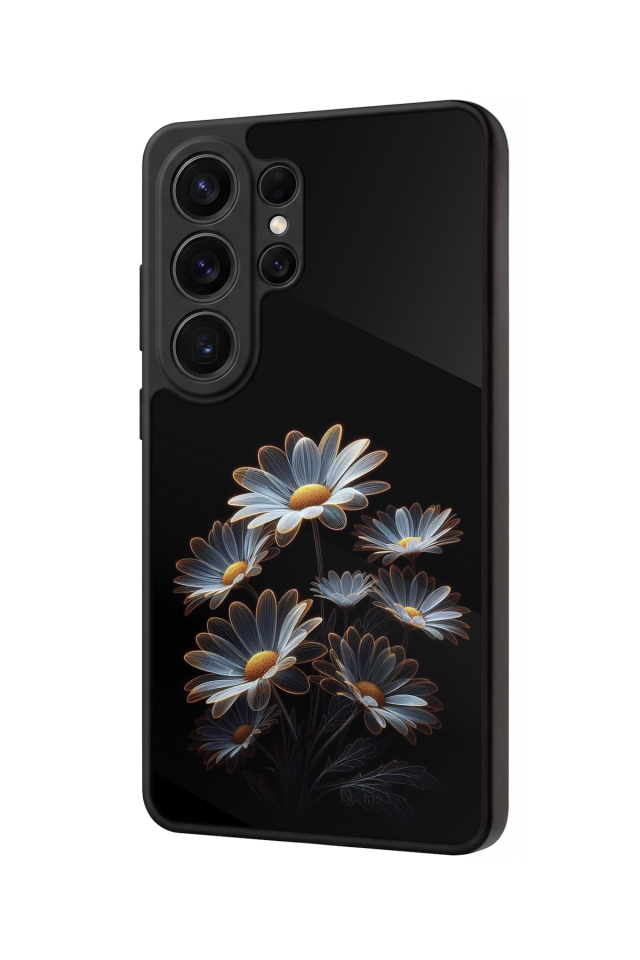 Samsung Galaxy S26 Ultra Uyumlu Cicek Tasarımlı Glossy Premium Kılıf