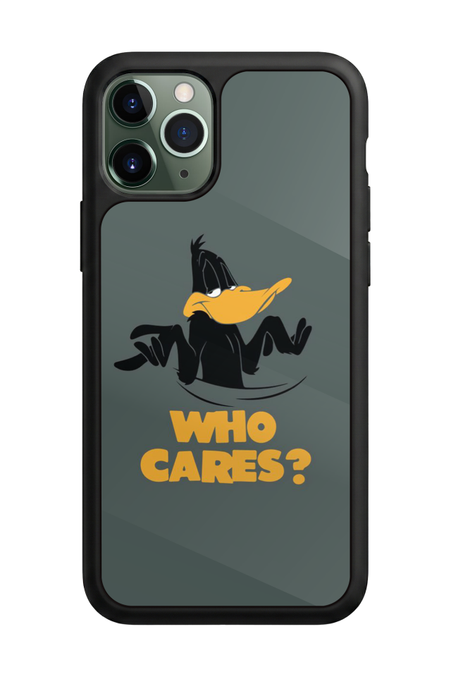 iPhone 11 Pro Uyumlu Daffy duck Tasarımlı Glossy Premium Kılıf