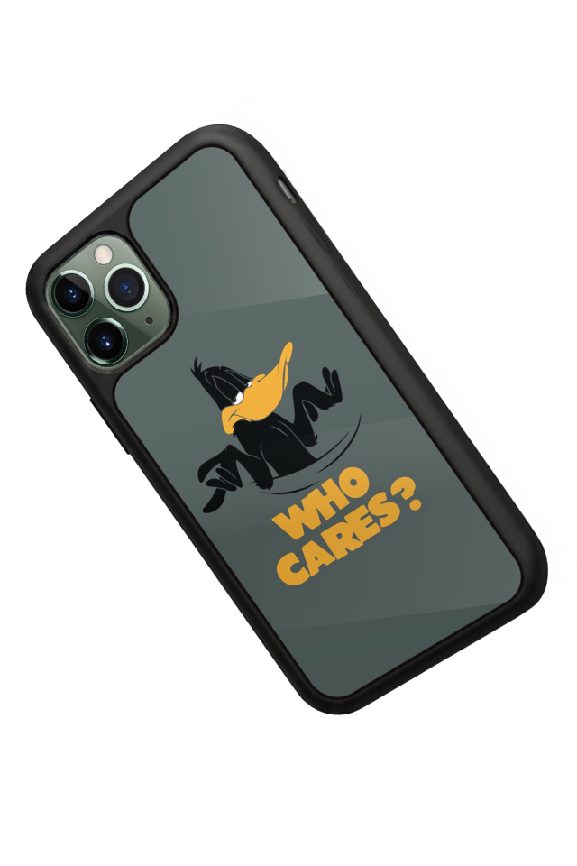 iPhone 11 Pro Uyumlu Daffy duck Tasarımlı Glossy Premium Kılıf