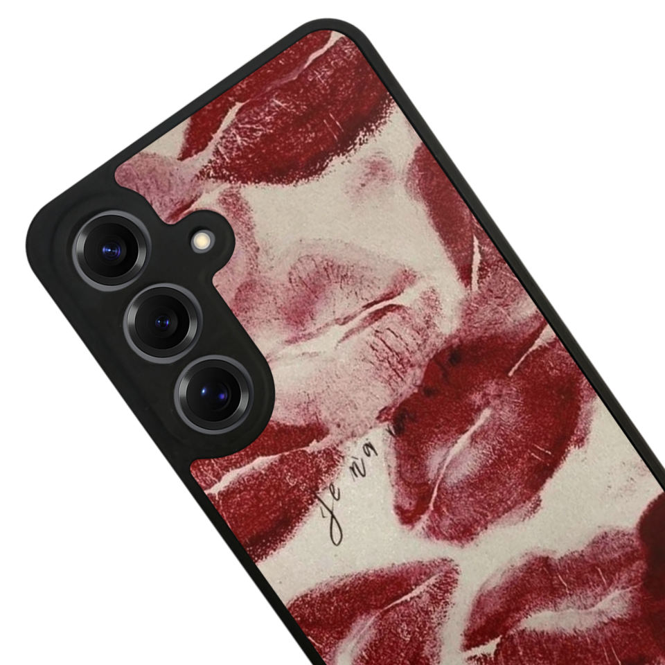 Samsung Galaxy S25 Uyumlu Dudak Tasarımlı Glossy Premium Kılıf