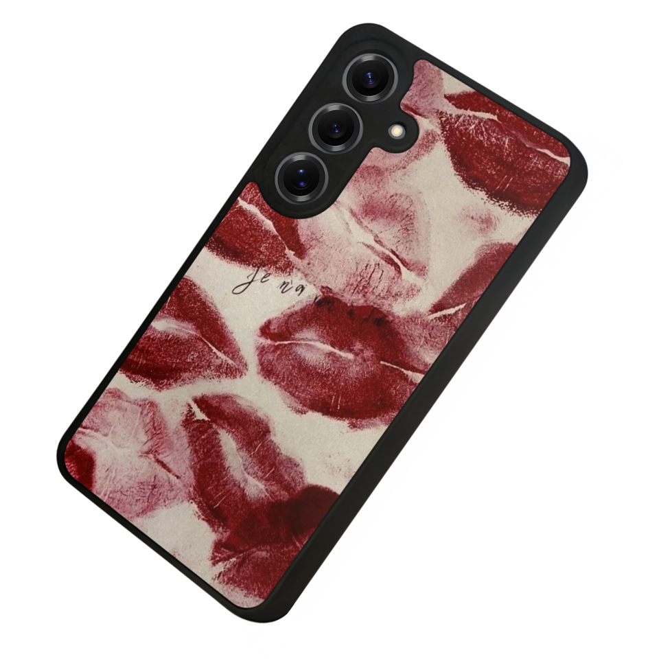 Samsung Galaxy S25 Uyumlu Dudak Tasarımlı Glossy Premium Kılıf
