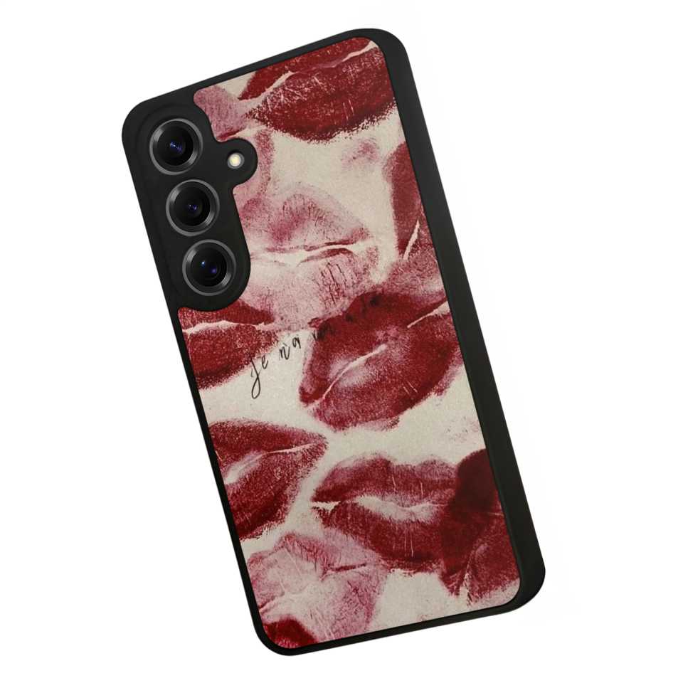 Samsung Galaxy S25 Uyumlu Dudak Tasarımlı Glossy Premium Kılıf