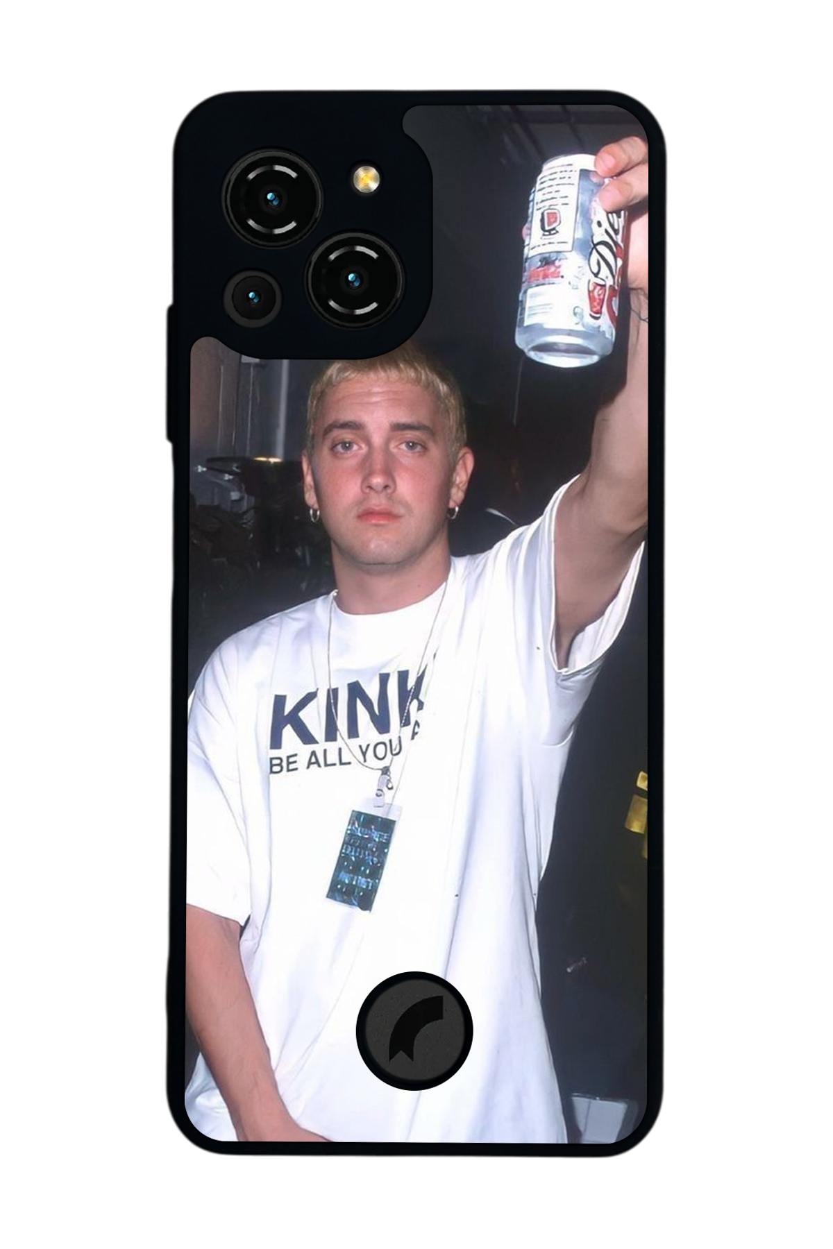 Reeder S23 Pro Max Uyumlu Eminem Tasarımlı Glossy Premium Kılıf