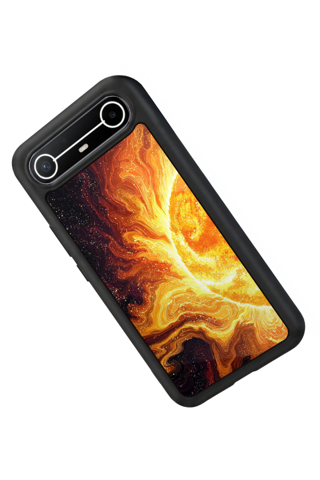 Tecno Spark Slim 5G Uyumlu Güneş Tasarımlı Glossy Premium Kılıf