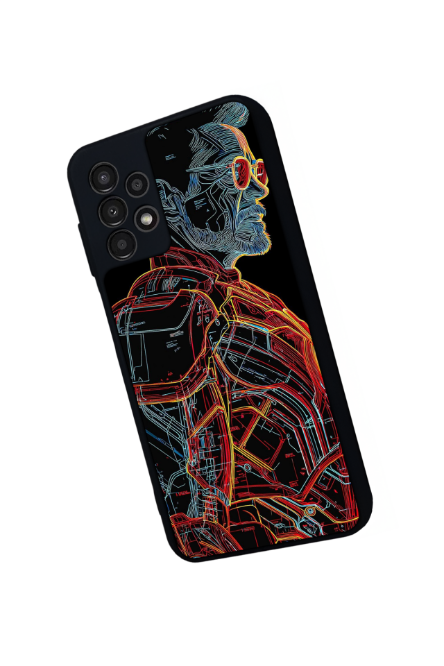 Samsung Galaxy A23 Uyumlu Iron Man ( Demir Adam ) Tasarımlı Glossy Premium Kılıf