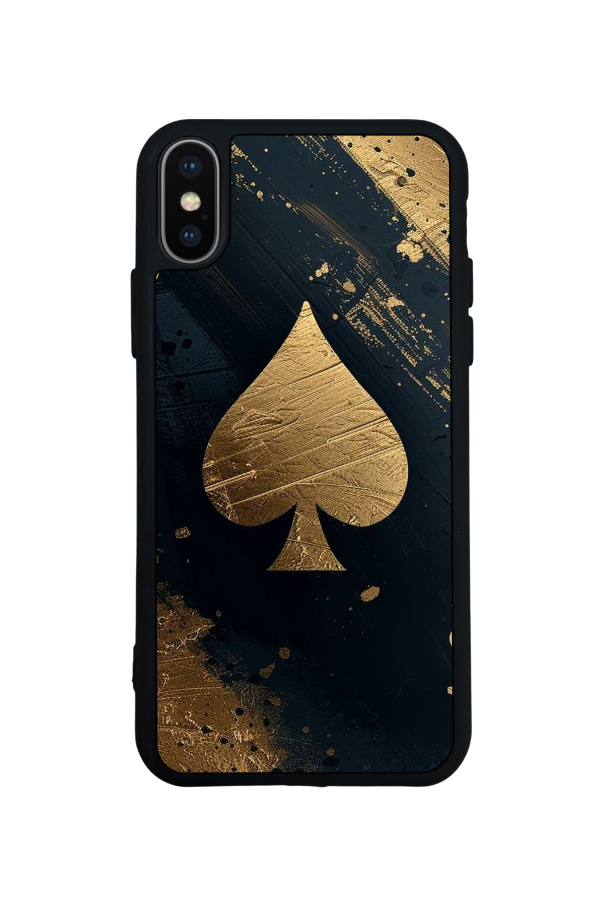 iPhone X/ XS Uyumlu Kart Tasarımlı Glossy Premium Kılıf