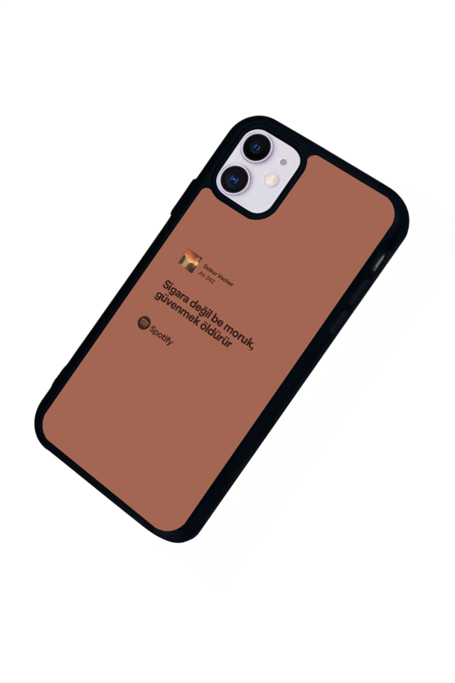 iPhone 11 Uyumlu Sarki Sozleri Tasarımlı Glossy Premium Kılıf