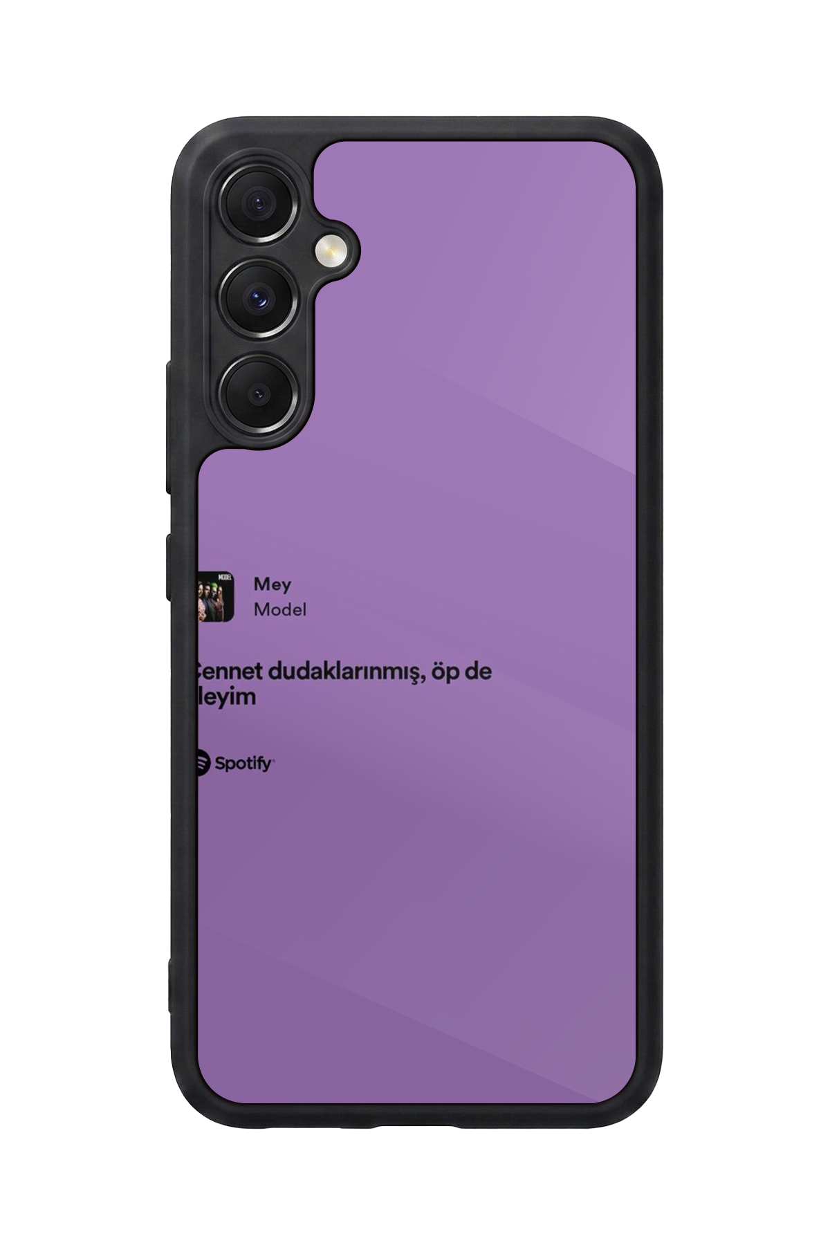Samsung Galaxy M34 Uyumlu Sarki Sozleri Tasarımlı Glossy Premium Kılıf