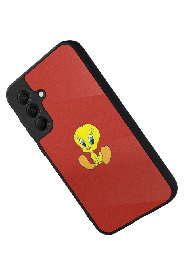 Samsung Galaxy A17 Uyumlu Tweety Tasarımlı Glossy Premium Kılıf
