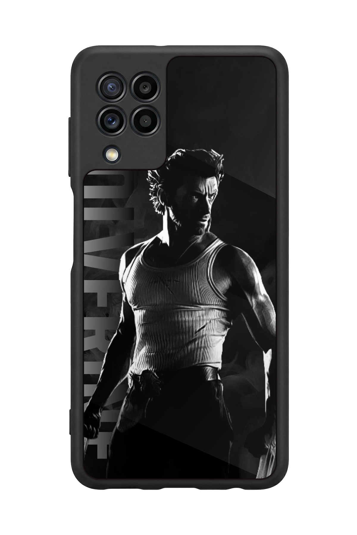 Samsung Galaxy M32 Uyumlu Wolverine Tasarımlı Glossy Premium Kılıf