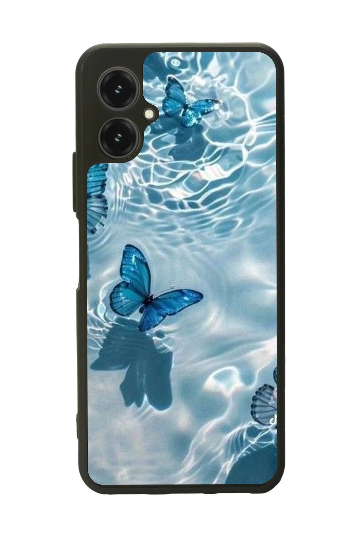 Omix X5 Uyumlu Kelebek Tasarımlı Glossy Premium Kılıf