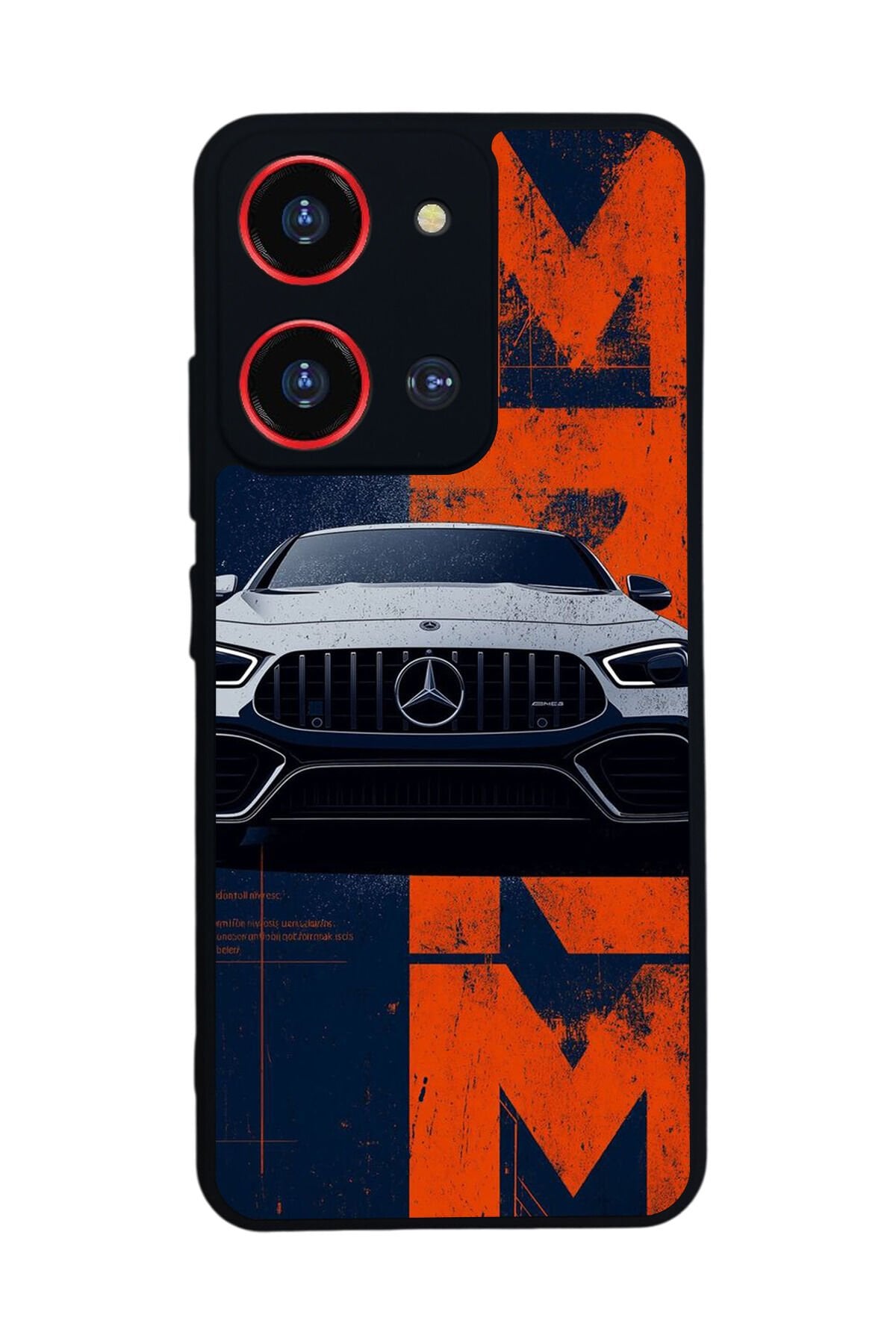 Reeder S19 Max Pro S 108MP Uyumlu Mercedes Tasarımlı Glossy Premium Kılıf