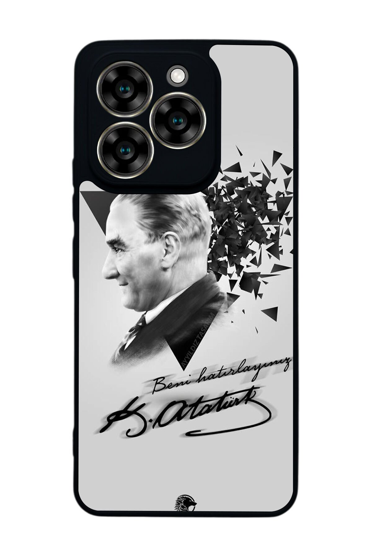 Reeder S919 Uyumlu Mustafa Kemal Ataturk Tasarımlı Glossy Premium Kılıf