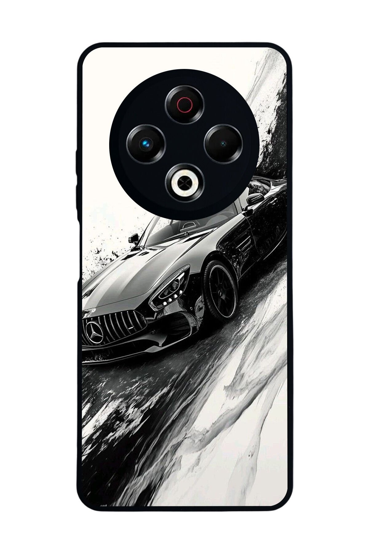 Tecno Spark 30 Uyumlu Mercedes Tasarımlı Glossy Premium Kılıf