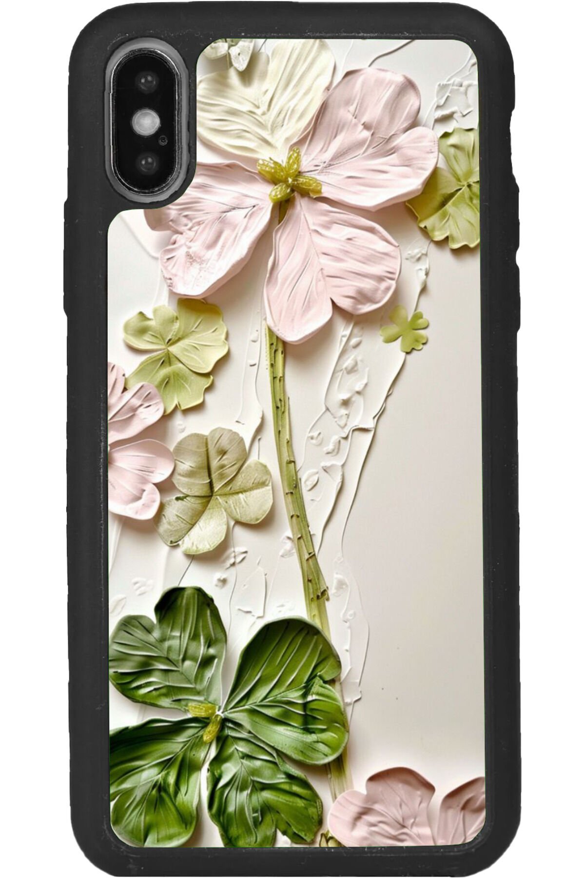 iPhone XS Max Uyumlu Mat Siyah uyumlu Kılıf – Yumuşak Silikon, Koruyucu, Şok Emici Kapak