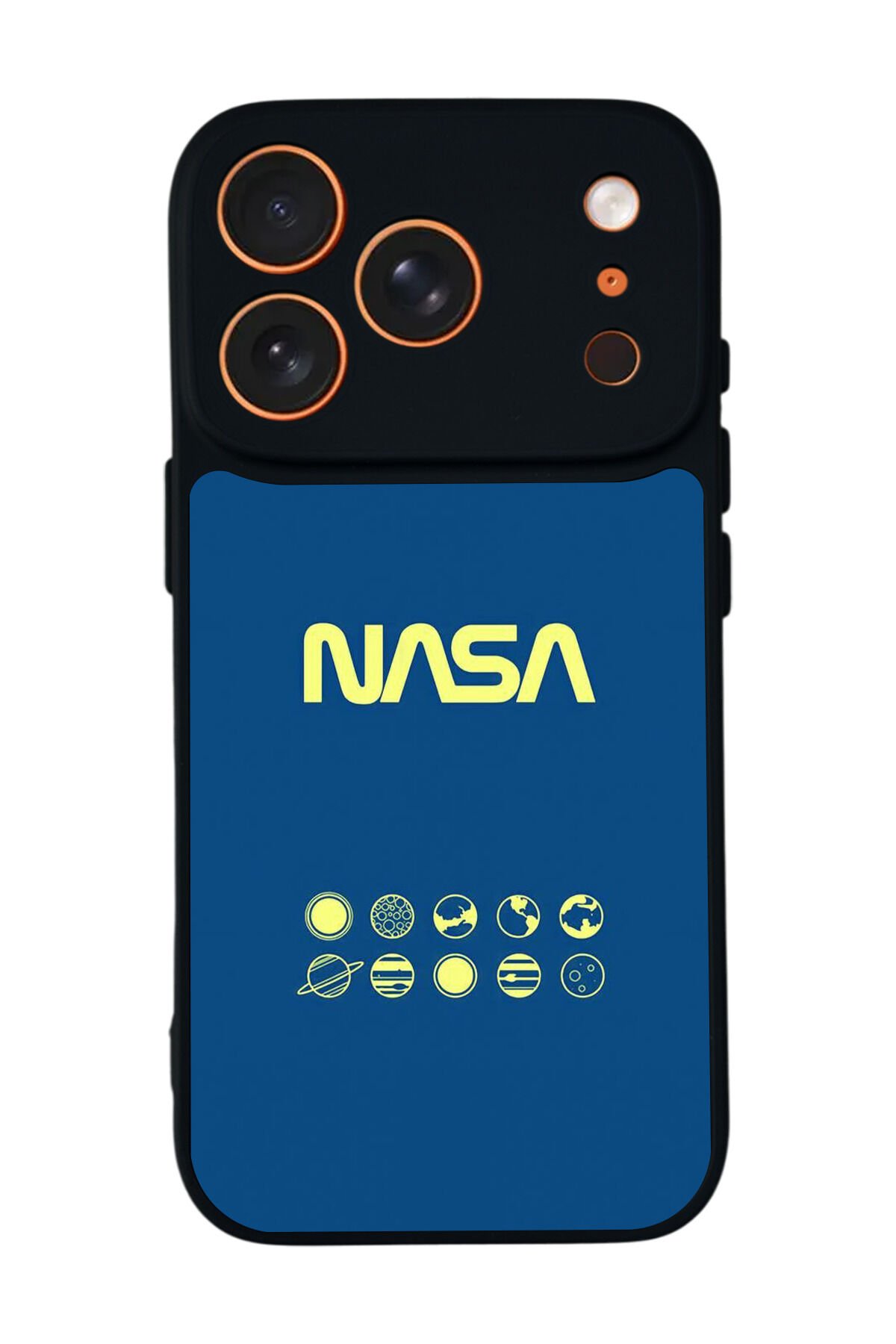 iPhone 17 Pro Uyumlu Nasa Tasarımlı Glossy Premium Kılıf