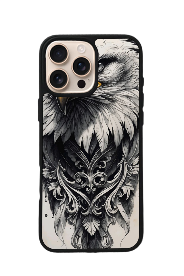 iPhone 16 Pro Uyumlu Besiktas Tasarımlı Glossy Premium Kılıf