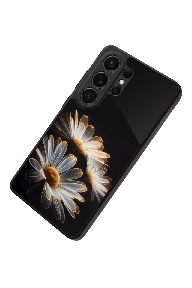 Samsung Galaxy S26 Ultra Uyumlu Cicek Tasarımlı Glossy Premium Kılıf