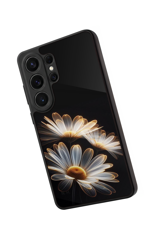 Samsung Galaxy S26 Ultra Uyumlu Cicek Tasarımlı Glossy Premium Kılıf