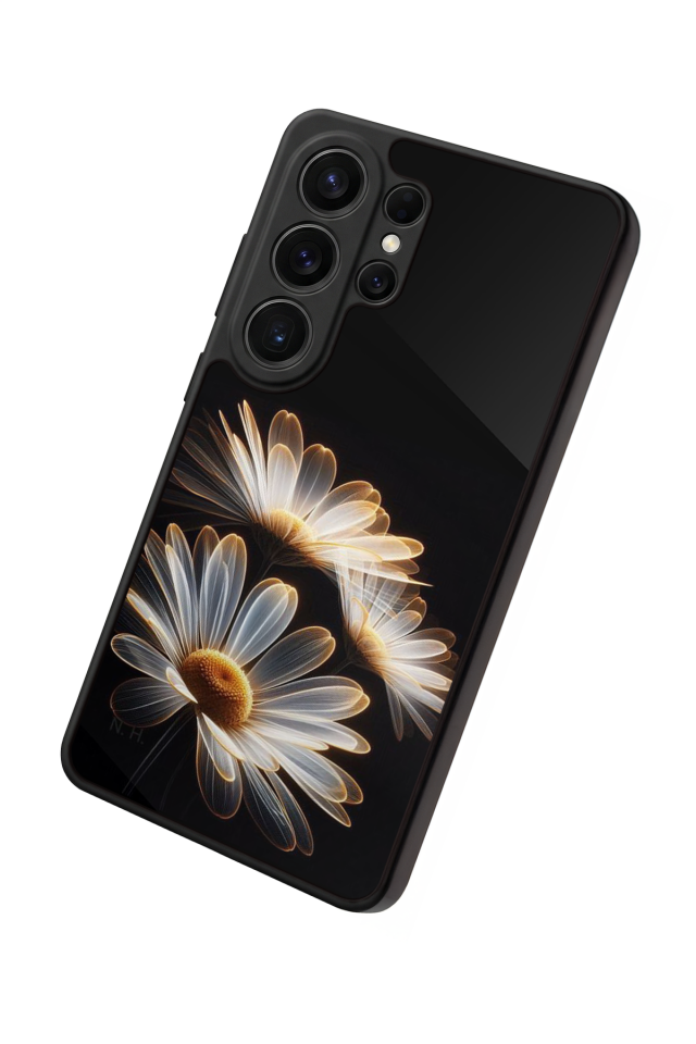 Samsung Galaxy S26 Ultra Uyumlu Cicek Tasarımlı Glossy Premium Kılıf