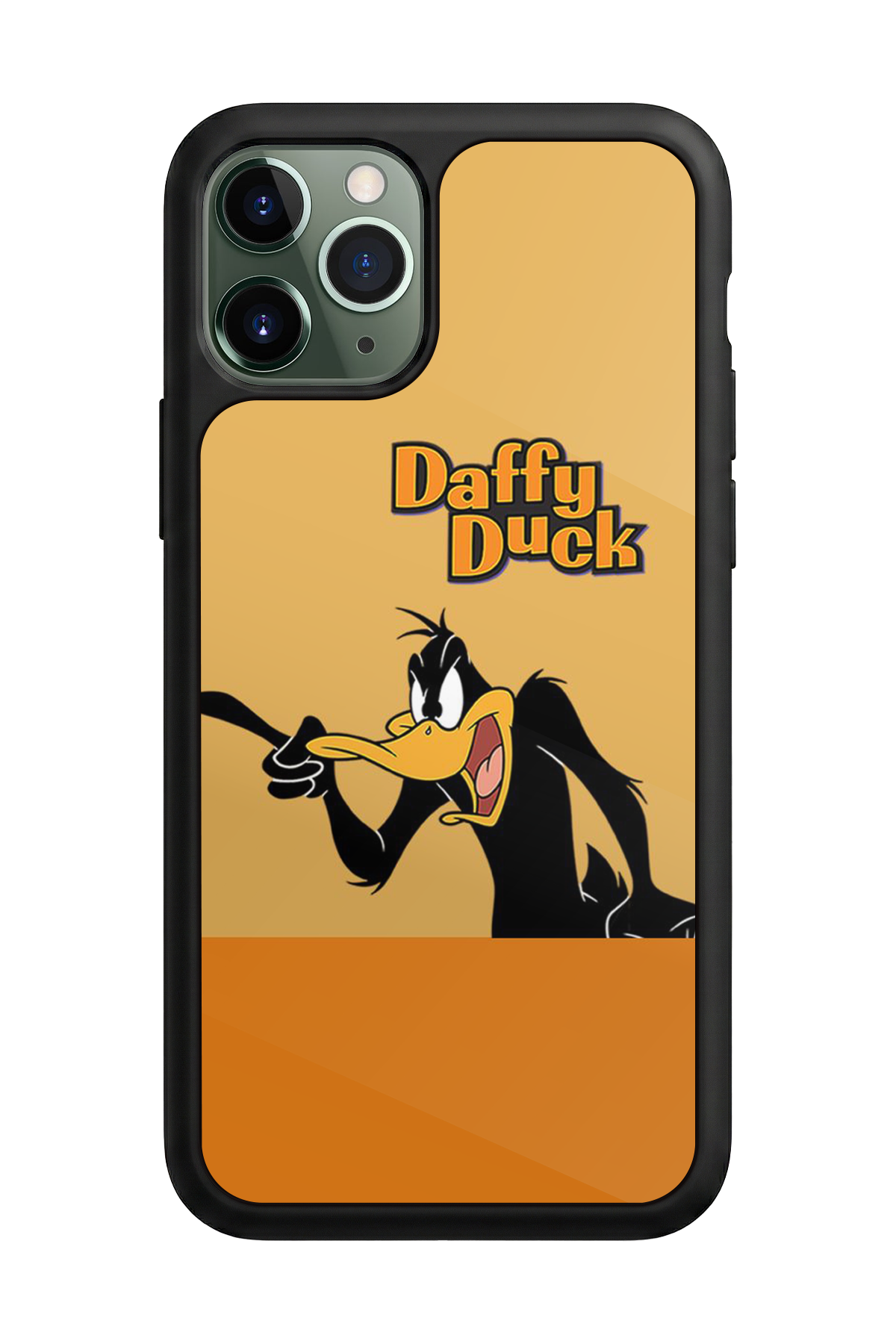 iPhone 11 Pro Uyumlu Daffy duck Tasarımlı Glossy Premium Kılıf