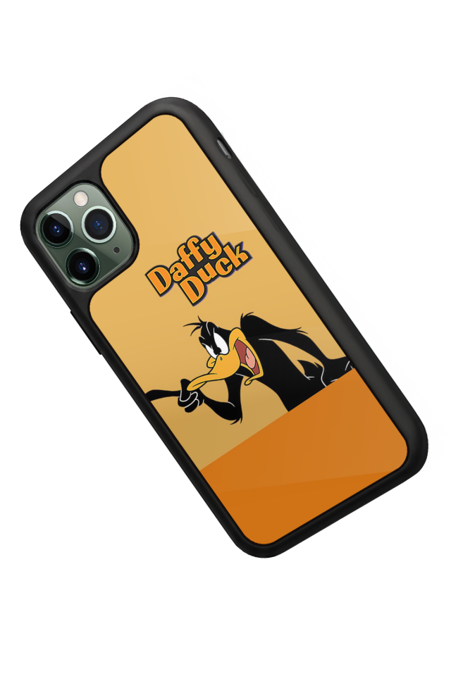 iPhone 11 Pro Uyumlu Daffy duck Tasarımlı Glossy Premium Kılıf