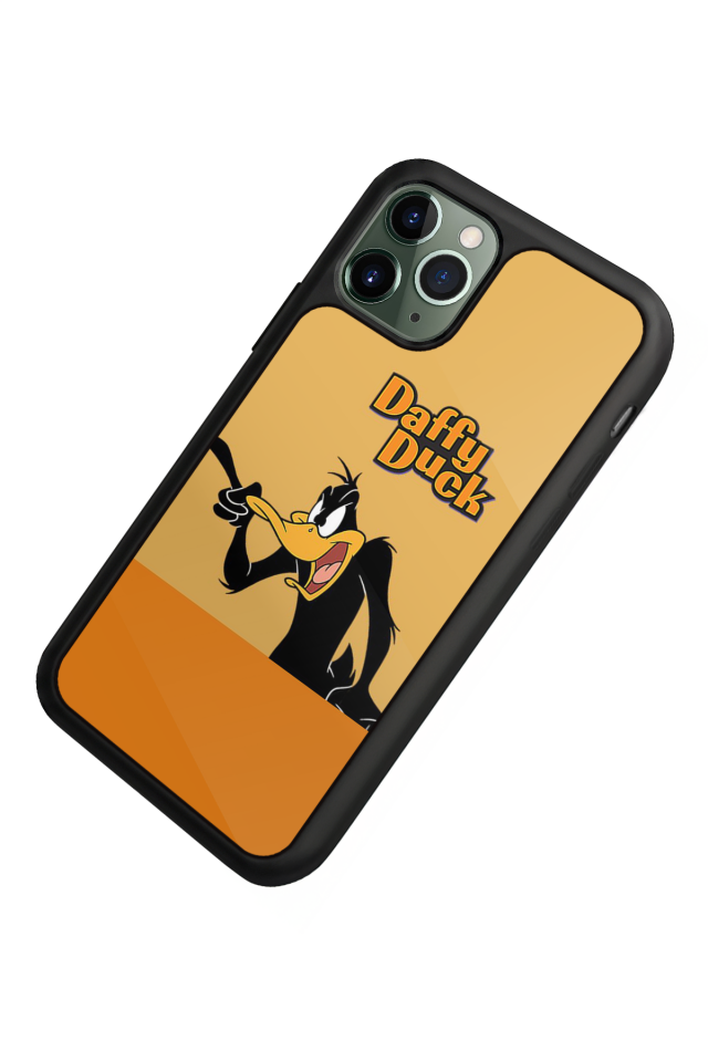 iPhone 11 Pro Uyumlu Daffy duck Tasarımlı Glossy Premium Kılıf