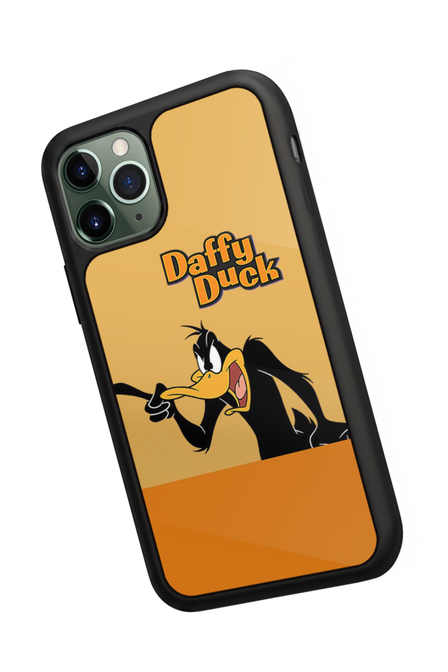 iPhone 11 Pro Uyumlu Daffy duck Tasarımlı Glossy Premium Kılıf
