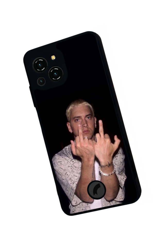 Reeder S23 Pro Max Uyumlu Eminem Tasarımlı Glossy Premium Kılıf