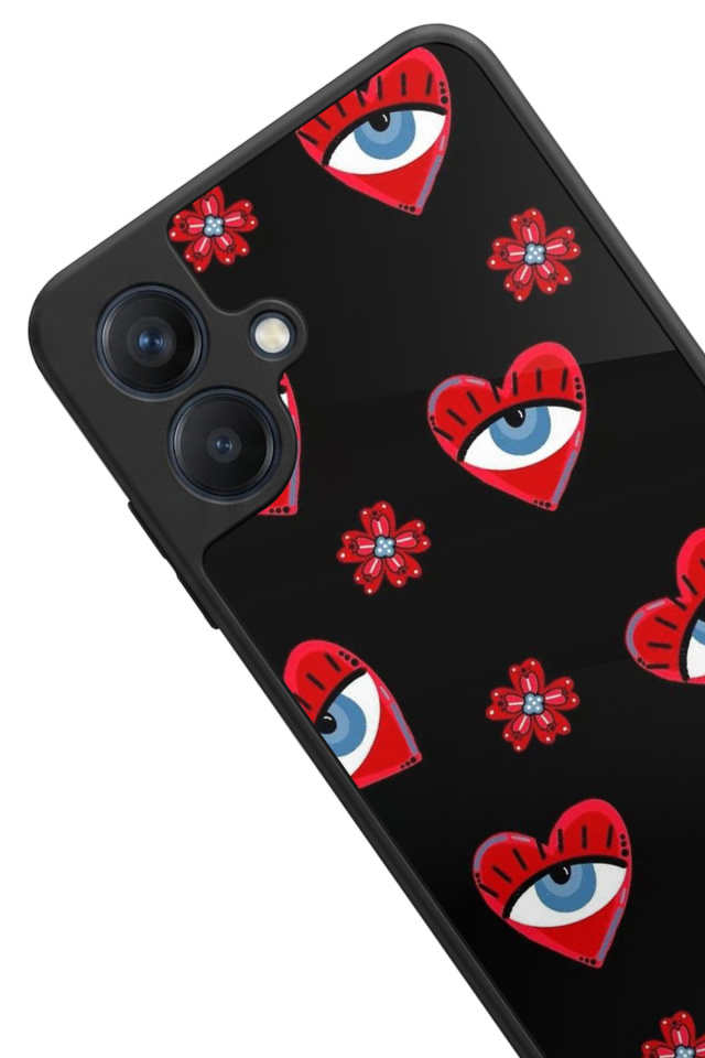 Samsung Galaxy A07 Uyumlu Göz Tasarımlı Glossy Premium Kılıf