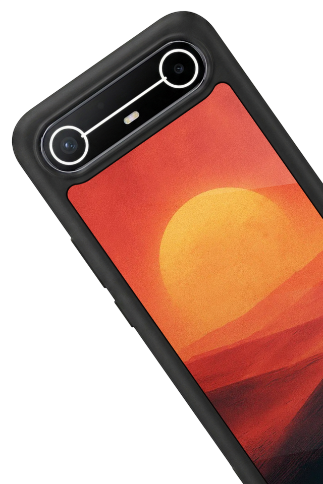 Tecno Spark Slim 5G Uyumlu Güneş Tasarımlı Glossy Premium Kılıf