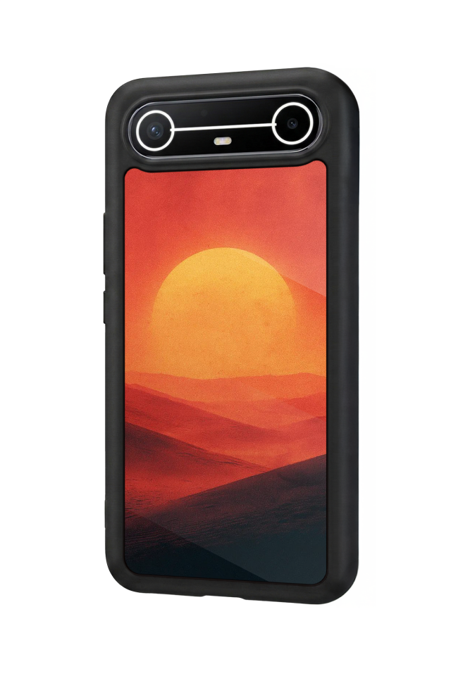 Tecno Spark Slim 5G Uyumlu Güneş Tasarımlı Glossy Premium Kılıf